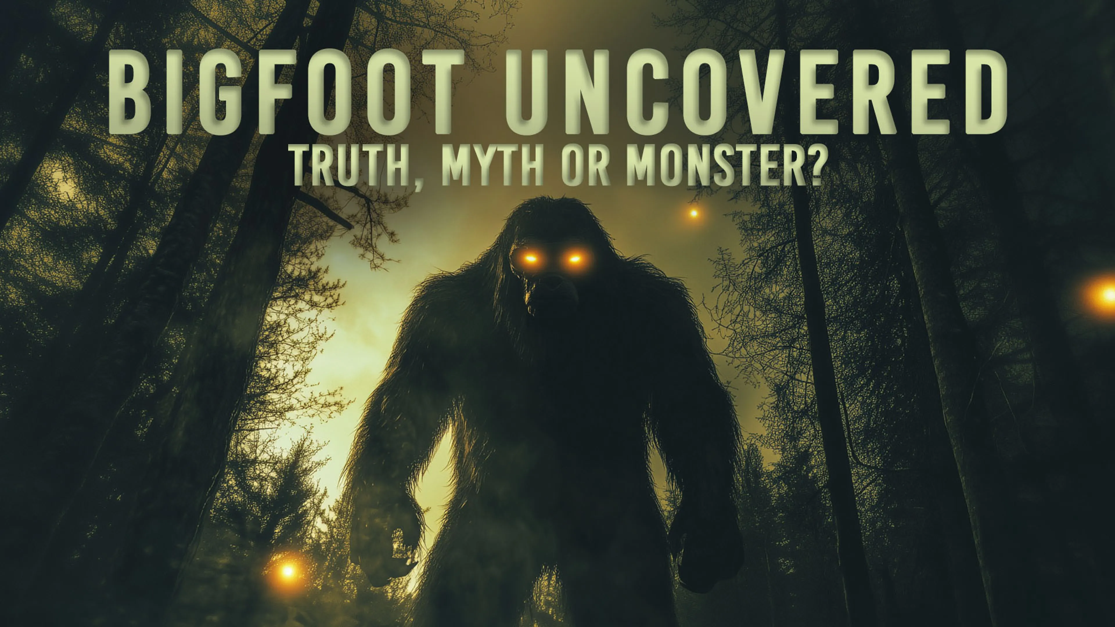Bigfoot Uncovered: Truth, Myth or Monster? poster